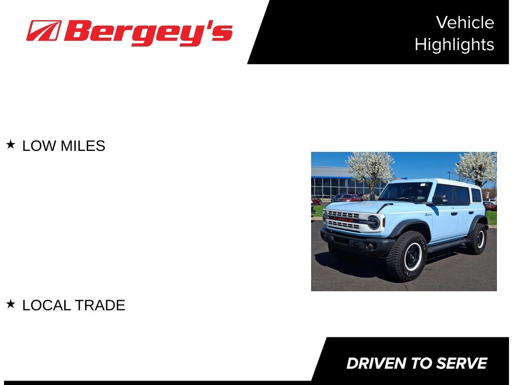 Used 2023 Ford Bronco Heritage Edition image 4