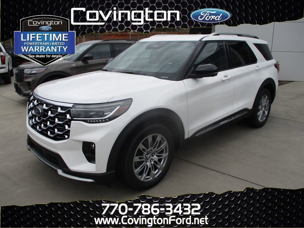 New 2026 Ford Explorer Platinum