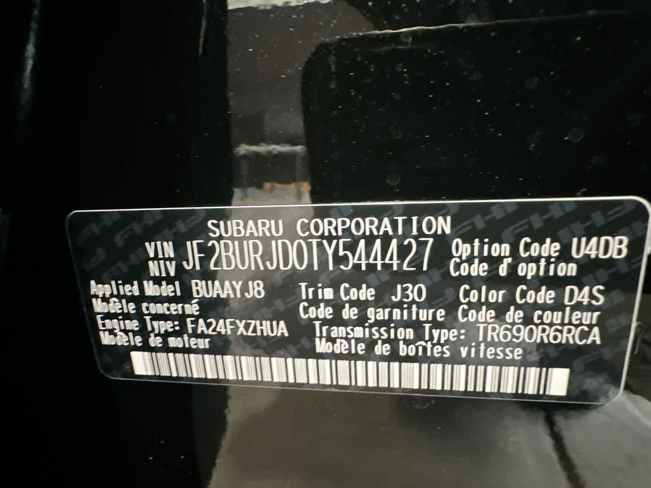 New 2026 Subaru Outback Touring XT AWD/4WD image 29