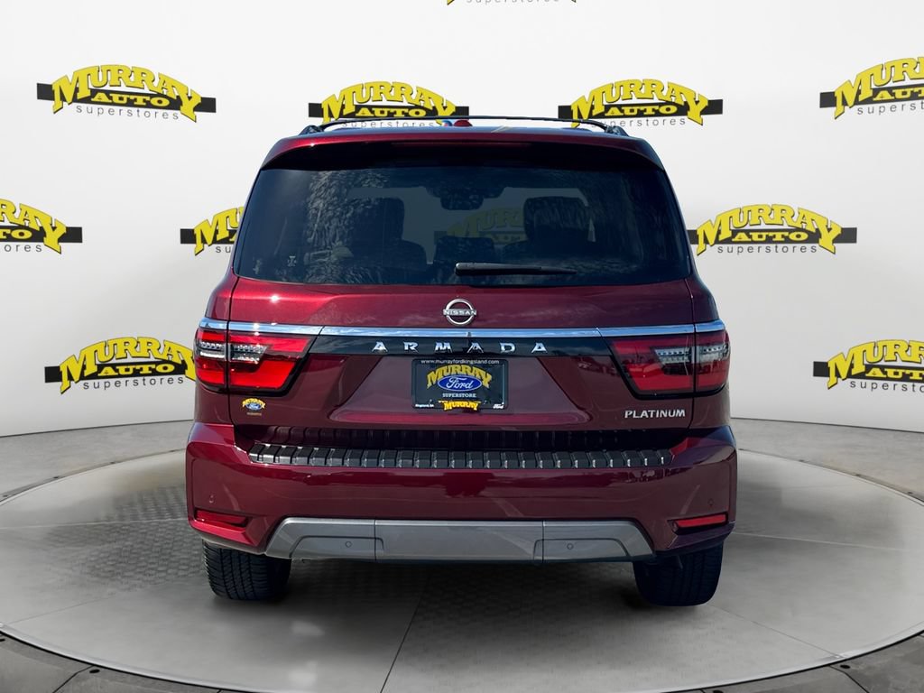 Used 2023 Nissan Armada Platinum w/ Captain's Chairs Package RWD image 4