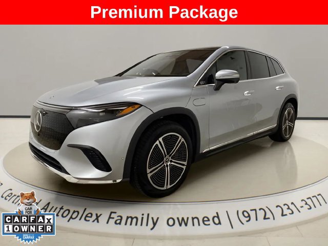Used 2023 Mercedes-Benz EQS 450+ 4MATIC SUV w/ Acoustic Comfort Package image 1