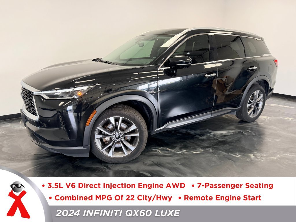 Used 2024 INFINITI QX60 Luxe AWD/4WD image 1