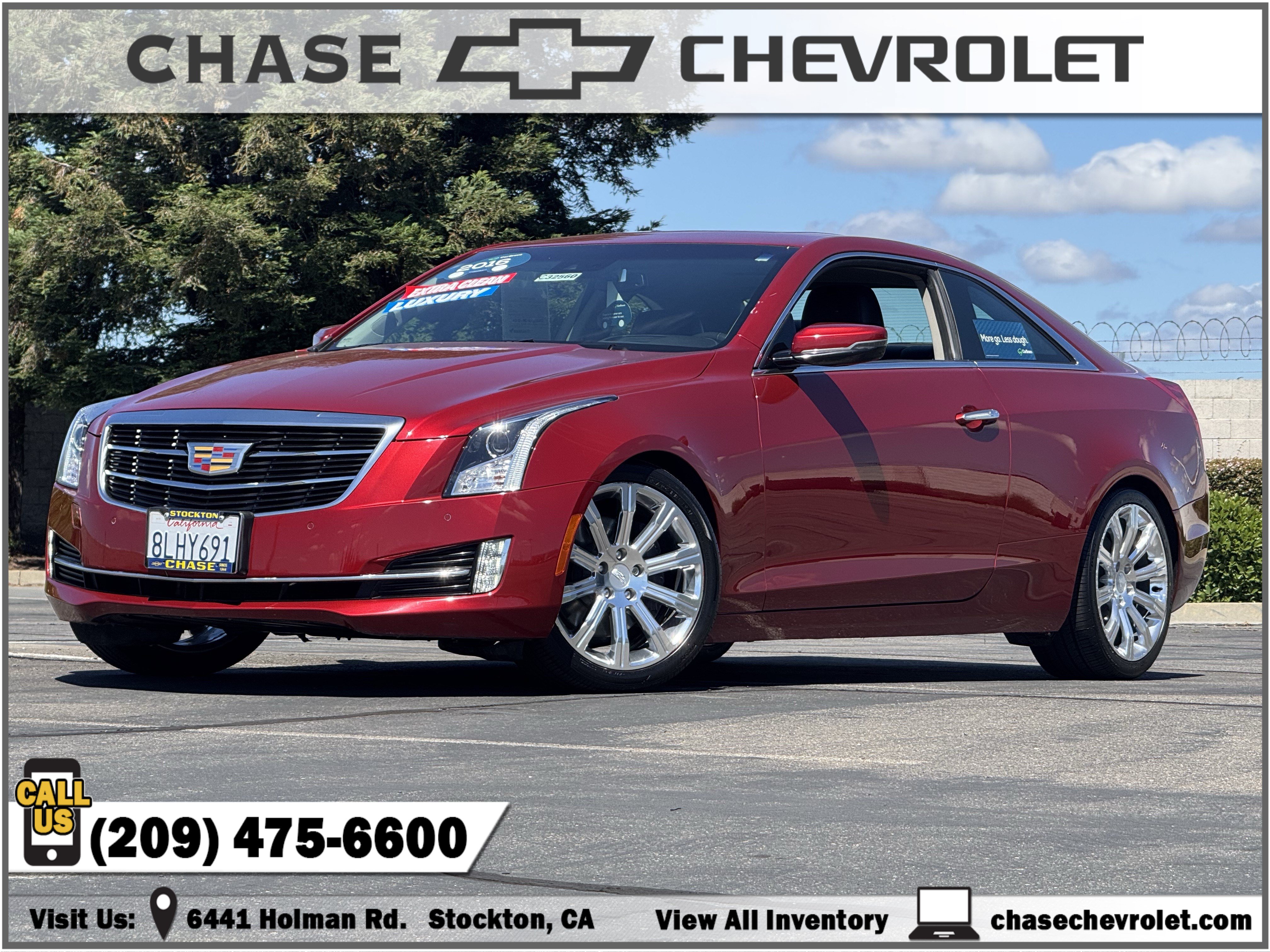 Certified 2016 Cadillac ATS Premium