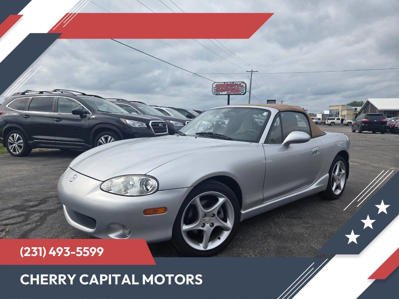 Used 2002 MAZDA MX-5 Miata LS RWD image 1