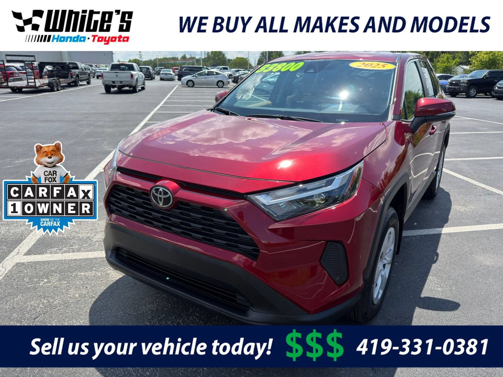 Used 2025 Toyota RAV4 LE