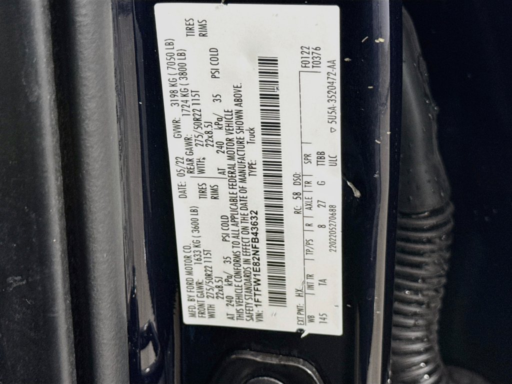 Used 2022 Ford F150 Limited AWD/4WD image 34