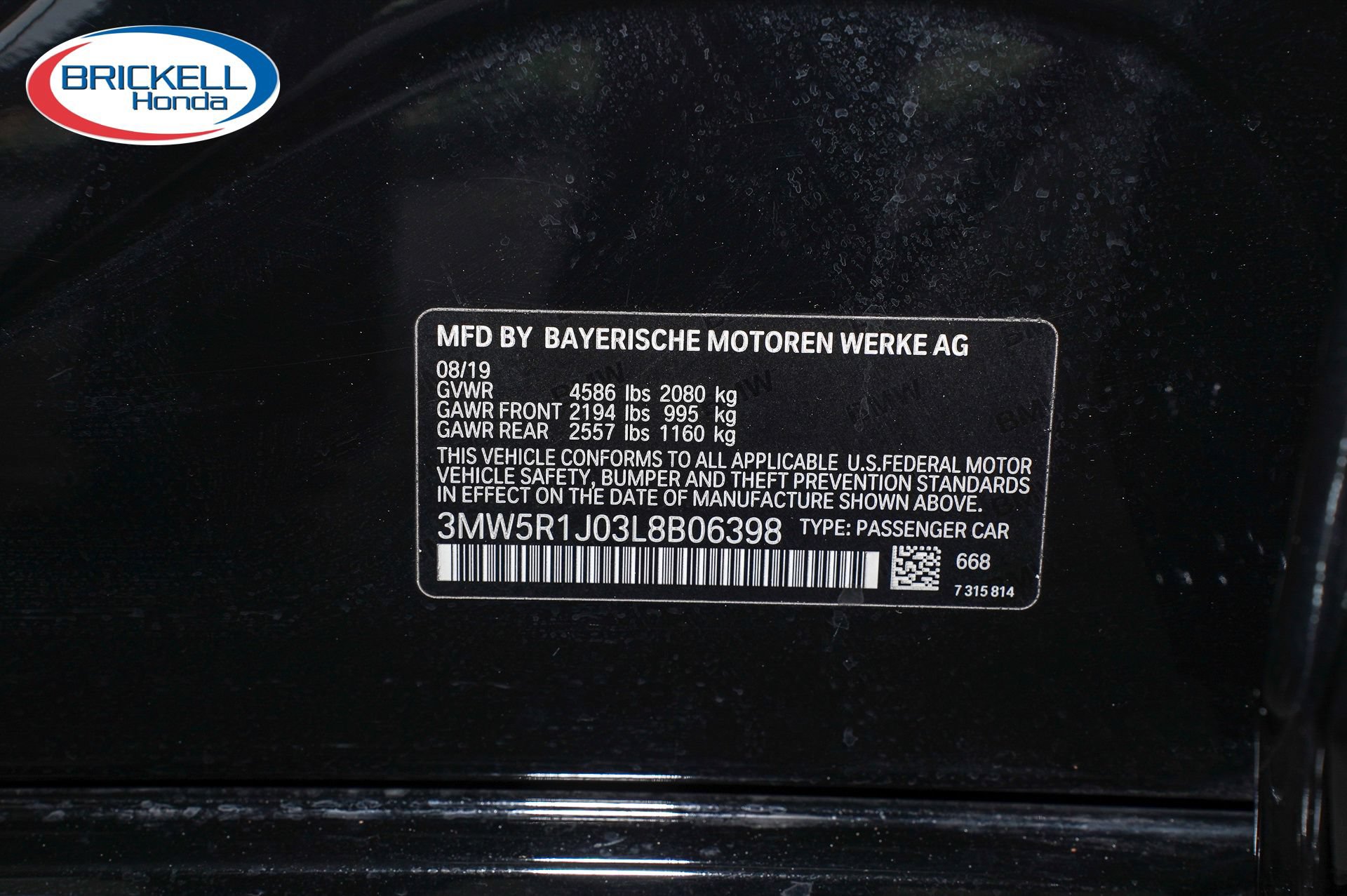 Used 2020 BMW 330i Sedan w/ Driving Assistance Package RWD image 39