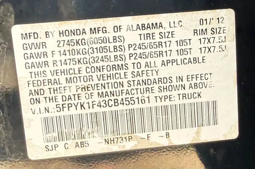 Used 2012 Honda Ridgeline RTS image 32