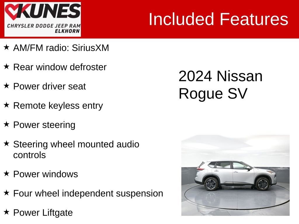 Used 2024 Nissan Rogue SV image 4