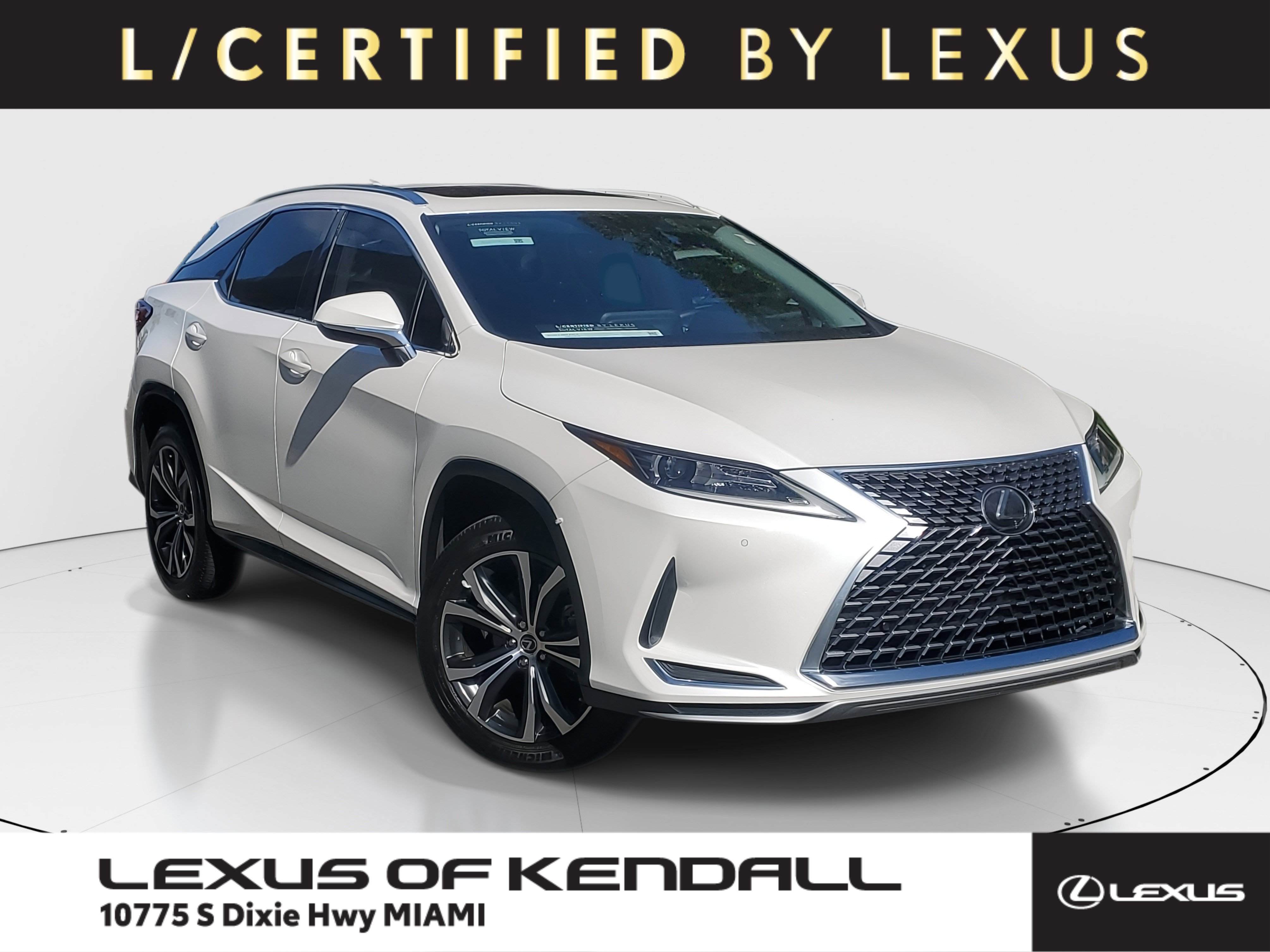 Certified 2020 Lexus RX 350 FWD w/ Premium Package