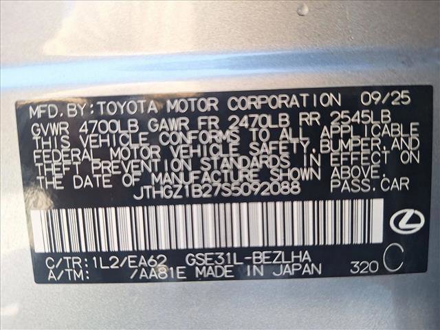 Used 2025 Lexus IS 350 F Sport w/ Navigation Package RWD image 22