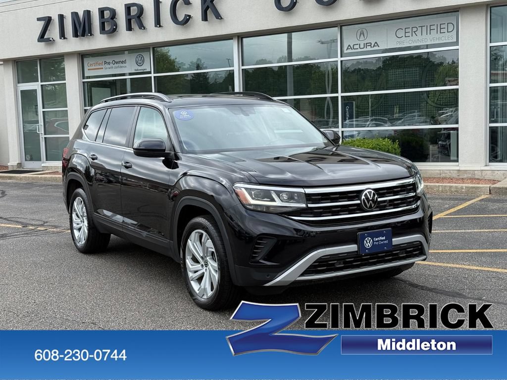 Used 2023 Volkswagen Atlas SE w/ Panoramic Sunroof Package AWD/4WD image 1