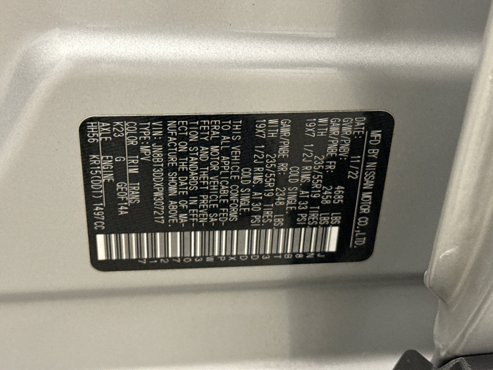 Used 2023 Nissan Rogue Platinum w/ Platinum Premium Package AWD/4WD image 27