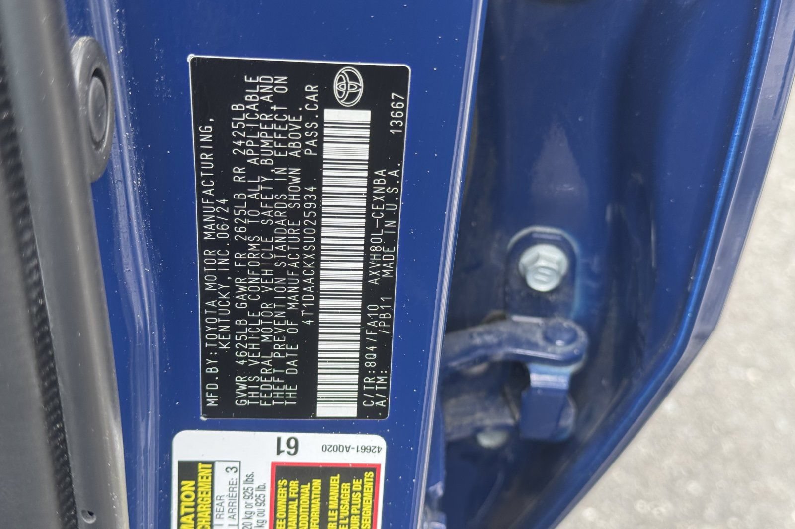 Used 2025 Toyota Camry LE FWD image 45