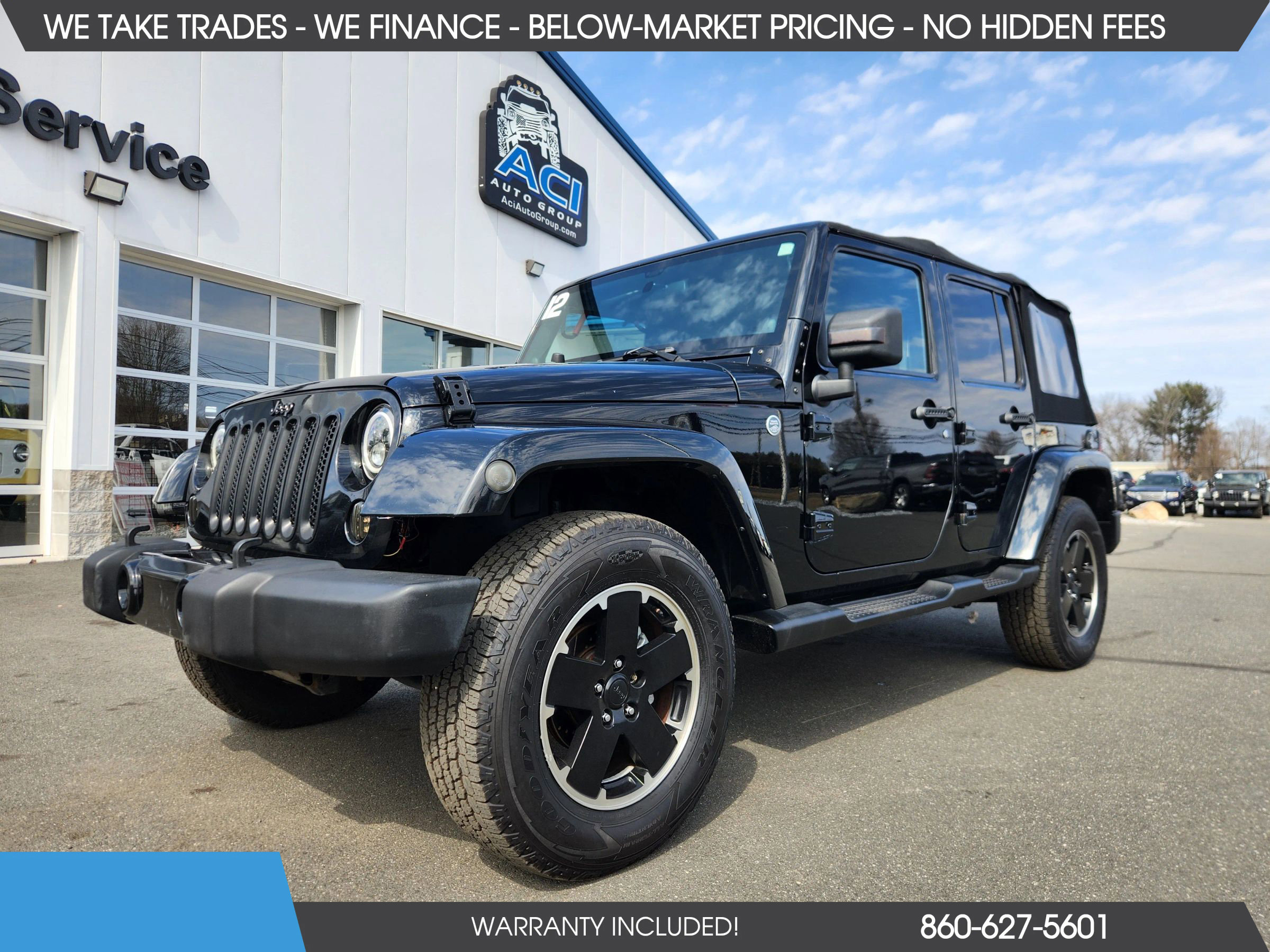 Used 2012 Jeep Wrangler Unlimited Sahara