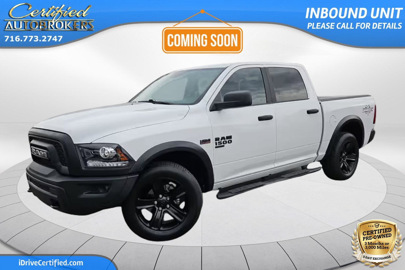 Used 2021 RAM 1500 Classic Warlock w/ Electronics Group