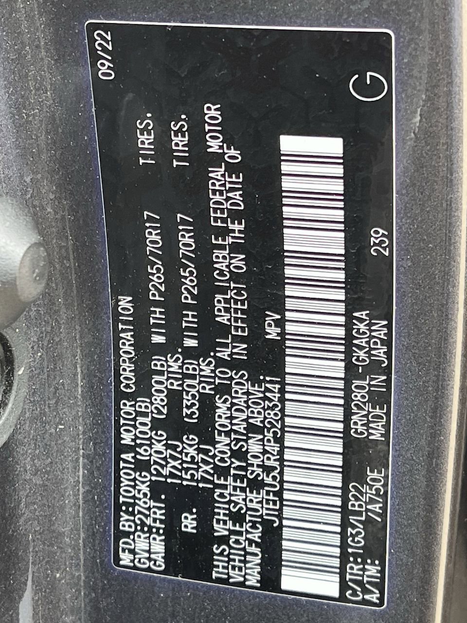 Used 2023 Toyota 4Runner SR5 Premium w/ Moonroof Package image 30