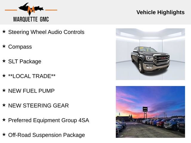 Used 2017 GMC Sierra 1500 SLT w/ Suspension Package, Off-Road AWD/4WD image 7