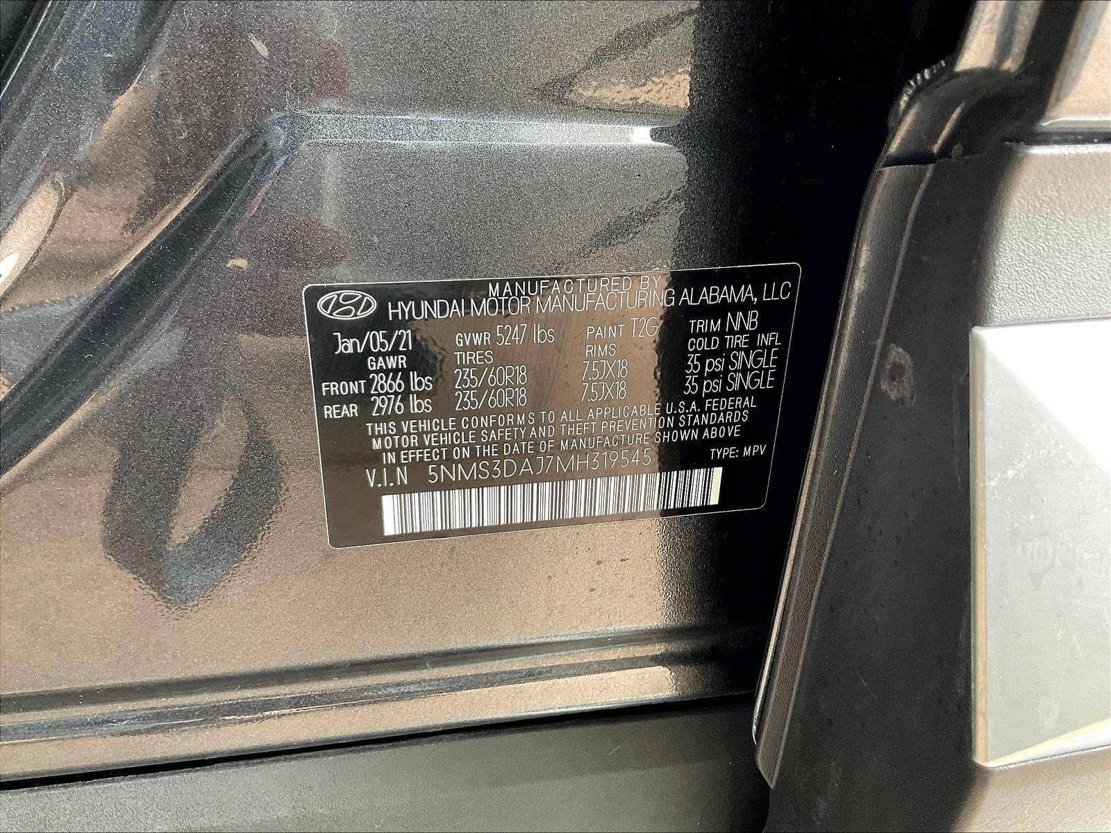Used 2021 Hyundai Santa Fe SEL w/ Convenience + Premium Package AWD/4WD image 18