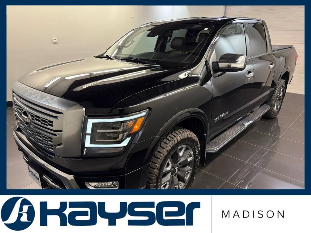 Used 2023 Nissan Titan Platinum Reserve w/ Off Road Protection Package AWD/4WD image 3