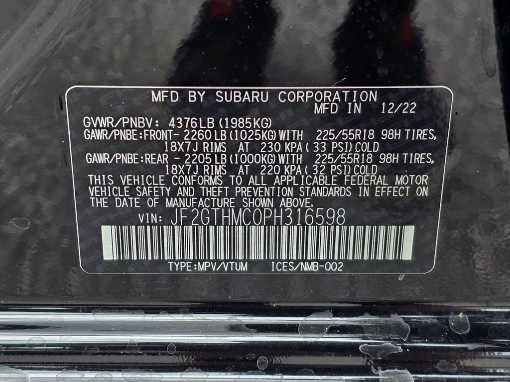 Used 2023 Subaru Crosstrek 2.5i Limited w/ Moonroof Package AWD/4WD image 30