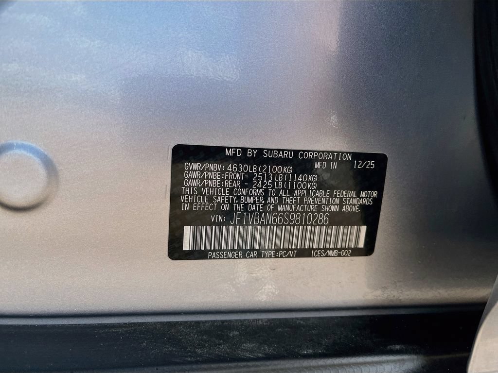 Used 2025 Subaru WRX Limited AWD/4WD image 33