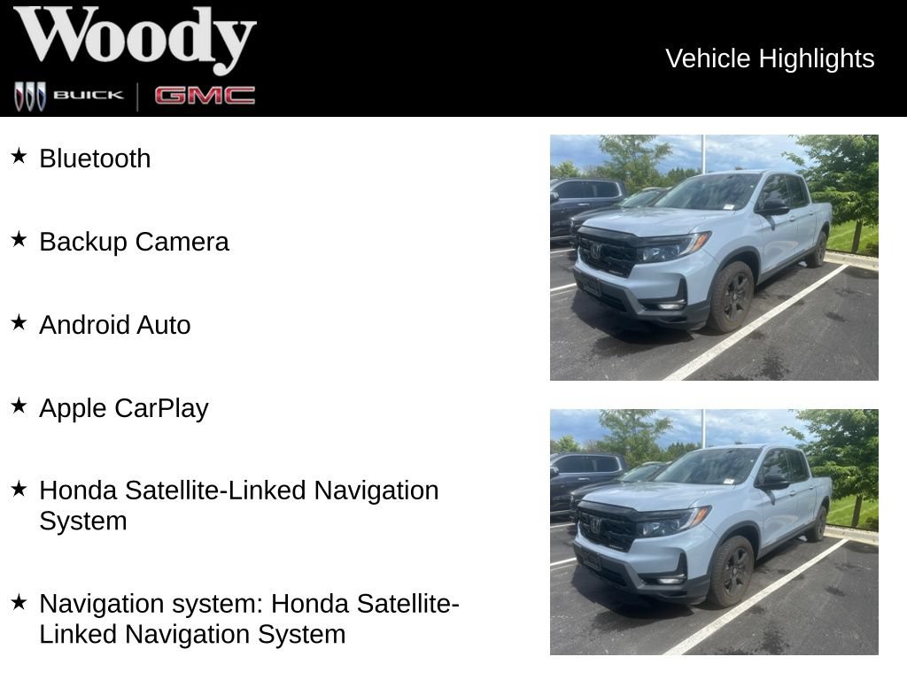 Used 2025 Honda Ridgeline Black Edition image 2