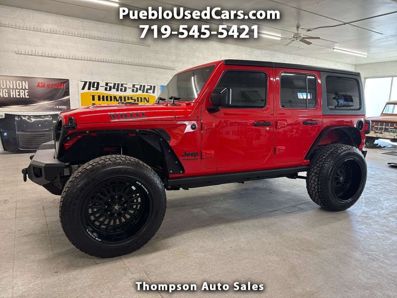Used 2021 Jeep Wrangler Unlimited Sport image 1