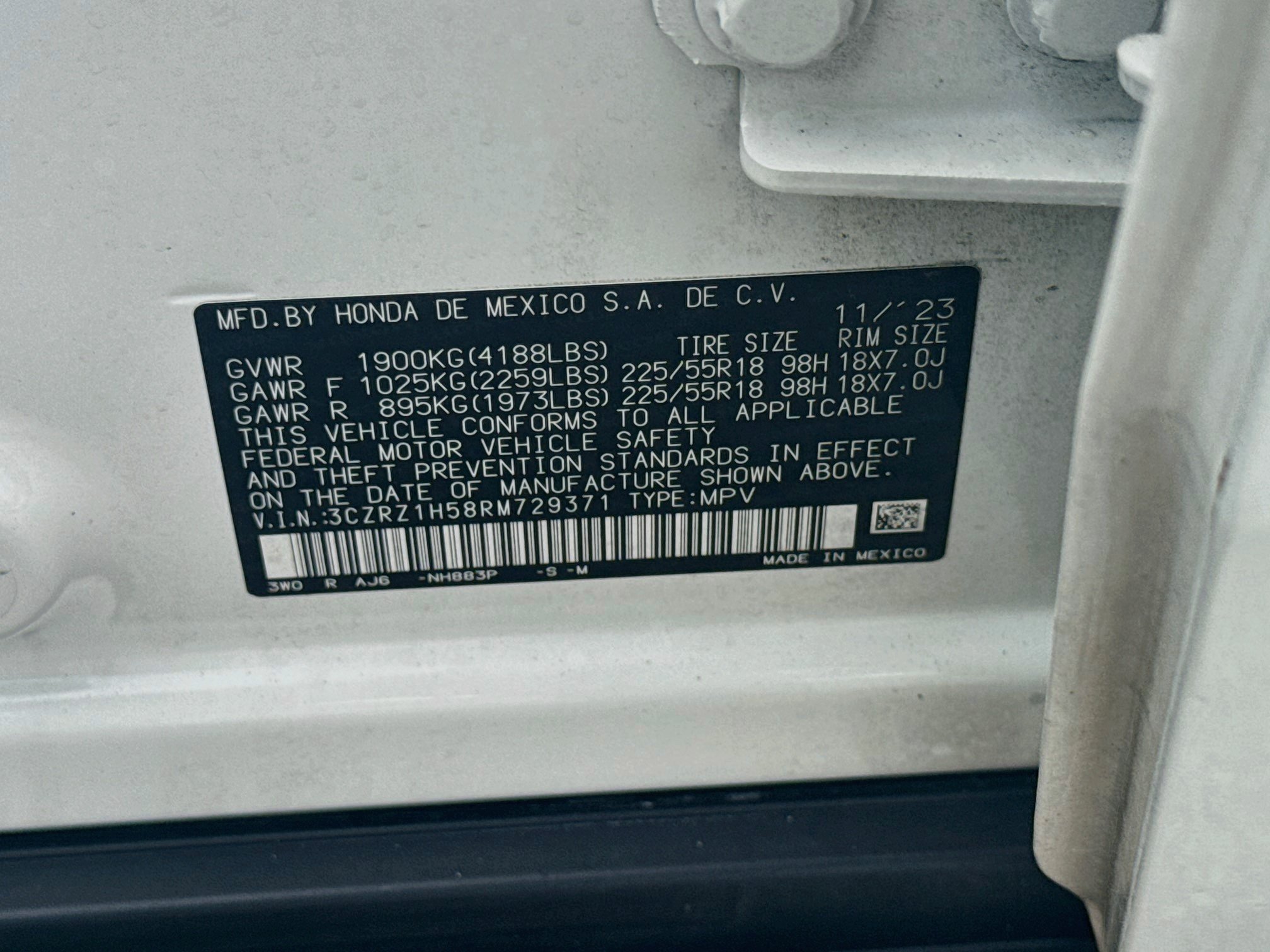 Used 2024 Honda HR-V Sport image 34