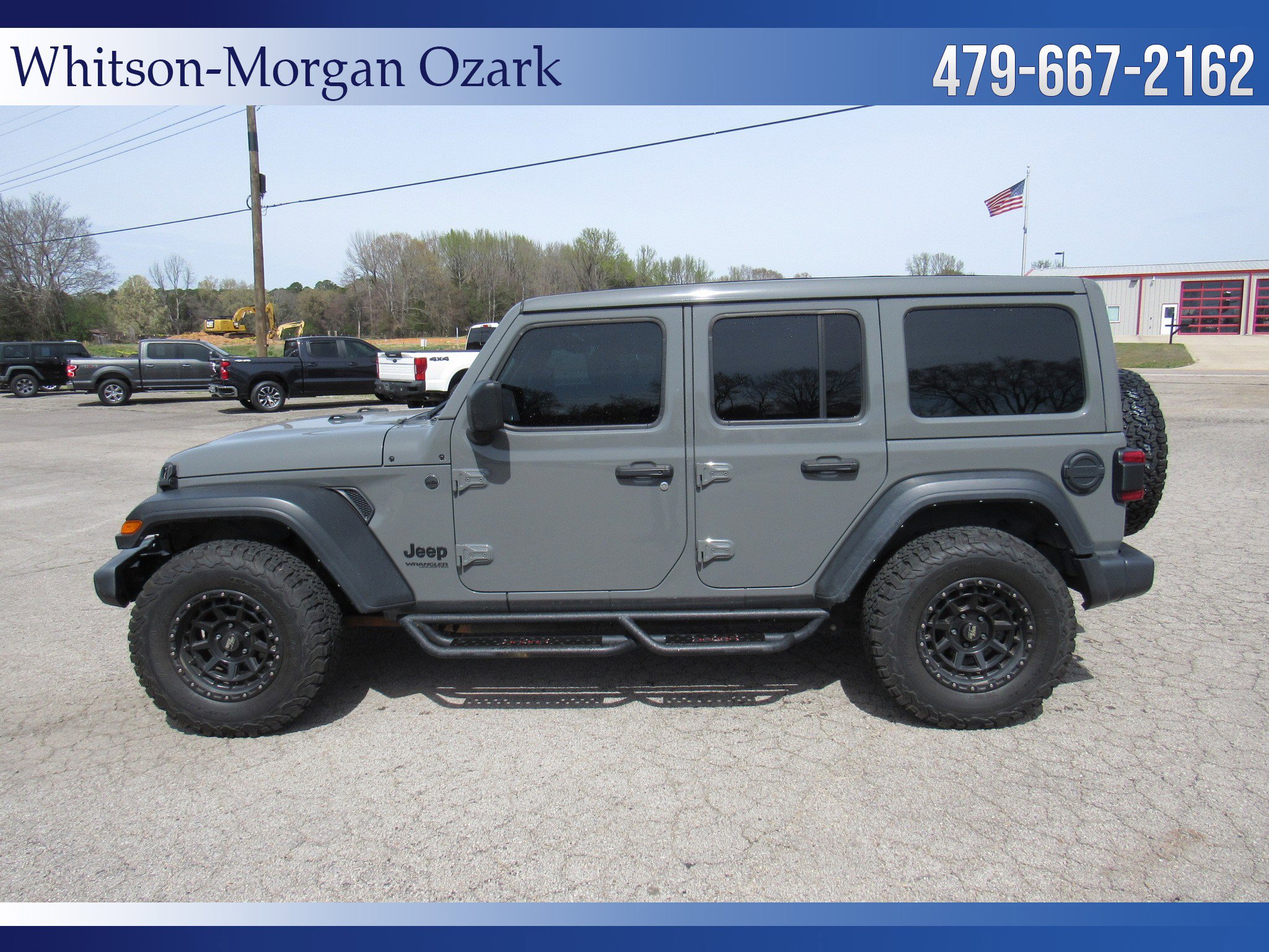 Used 2022 Jeep Wrangler Unlimited Sport S w/ Sun And Sound Package image 4