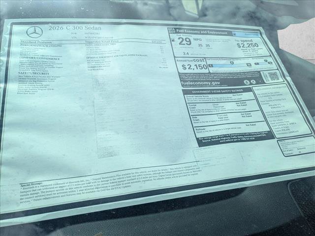 Used 2026 Mercedes-Benz C 300 Sedan image 16