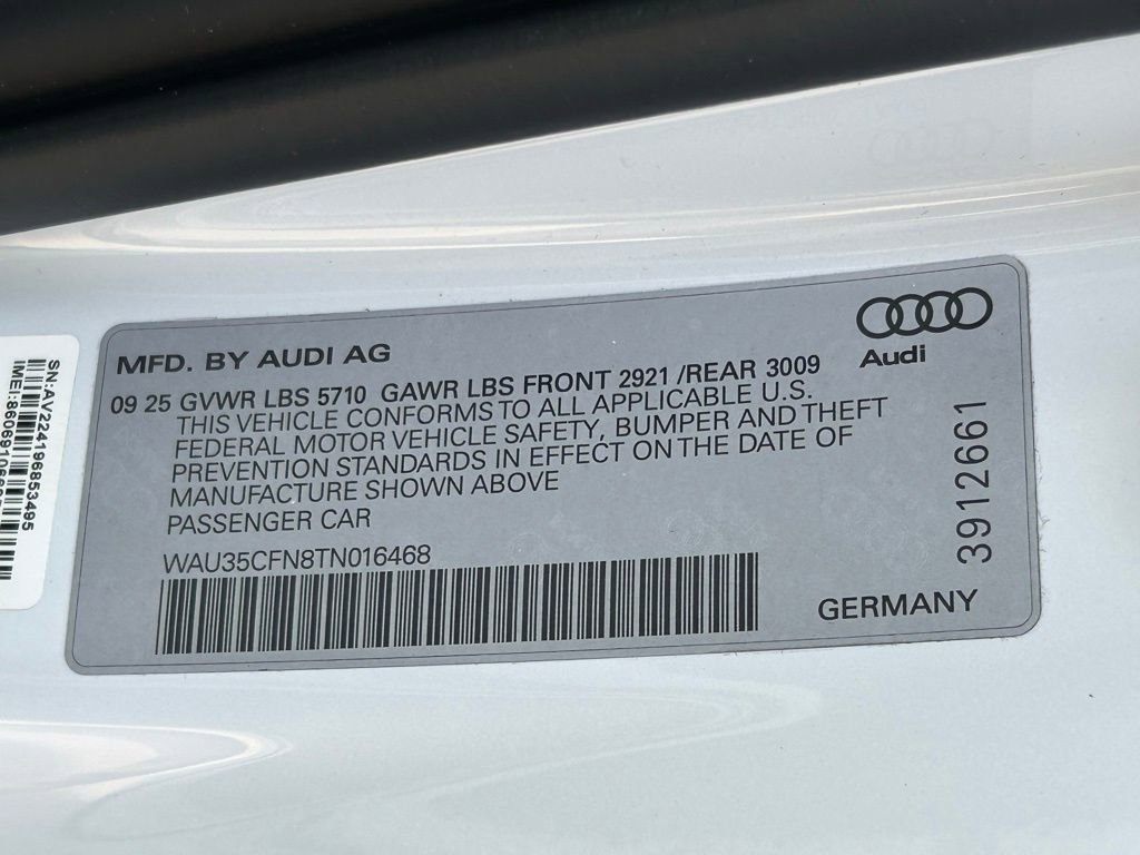 New 2026 Audi A6 Prestige AWD/4WD image 64