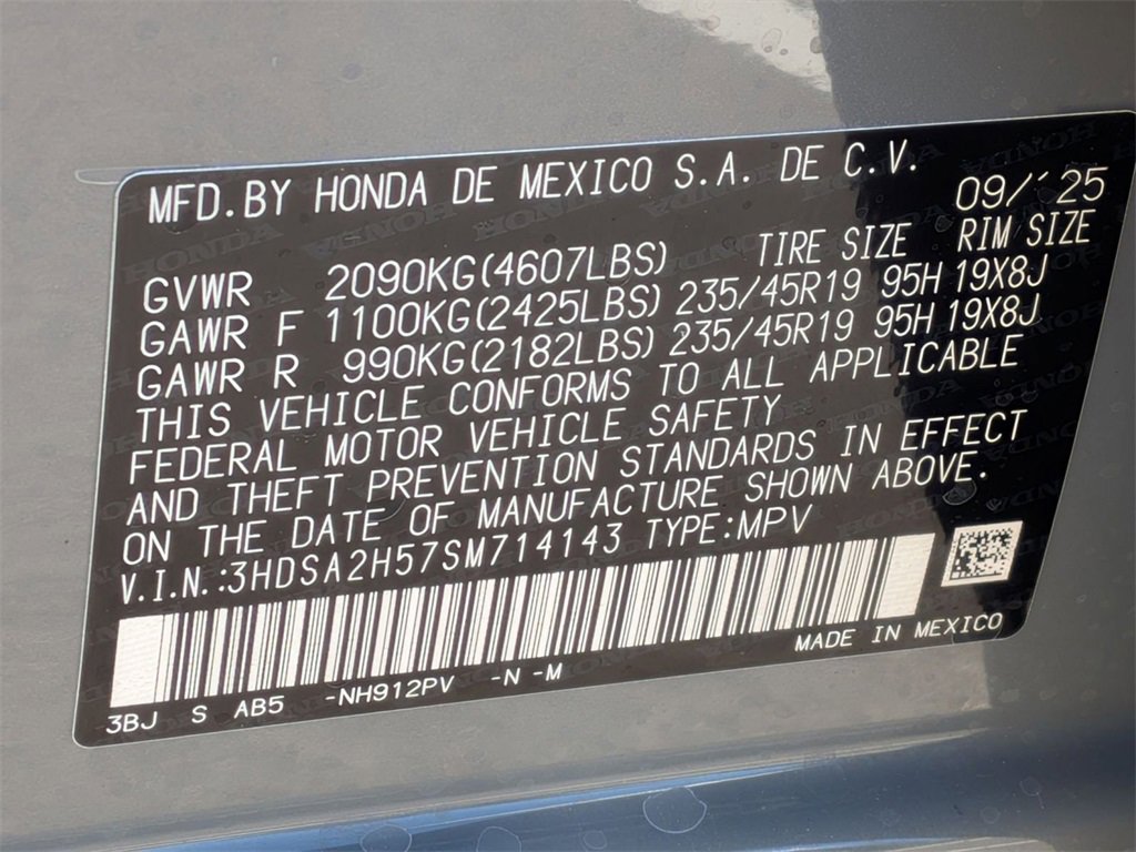 New 2025 Acura ADX A-Spec image 33