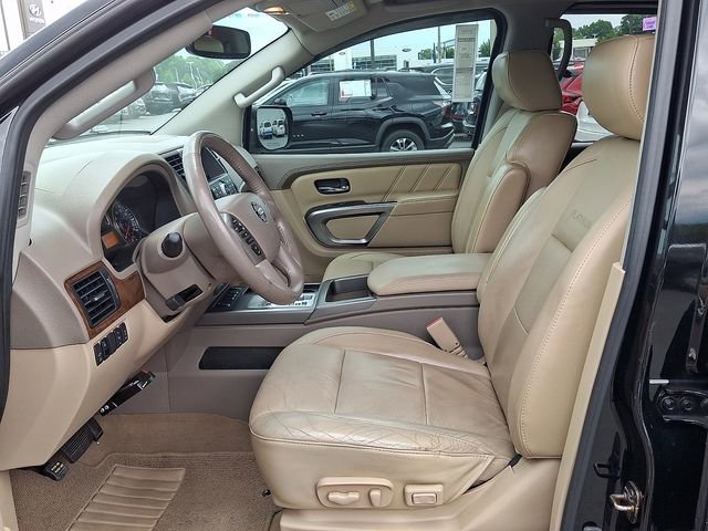 Used 2015 Nissan Armada Platinum w/ 2nd Row Captain Seat Package RWD image 12