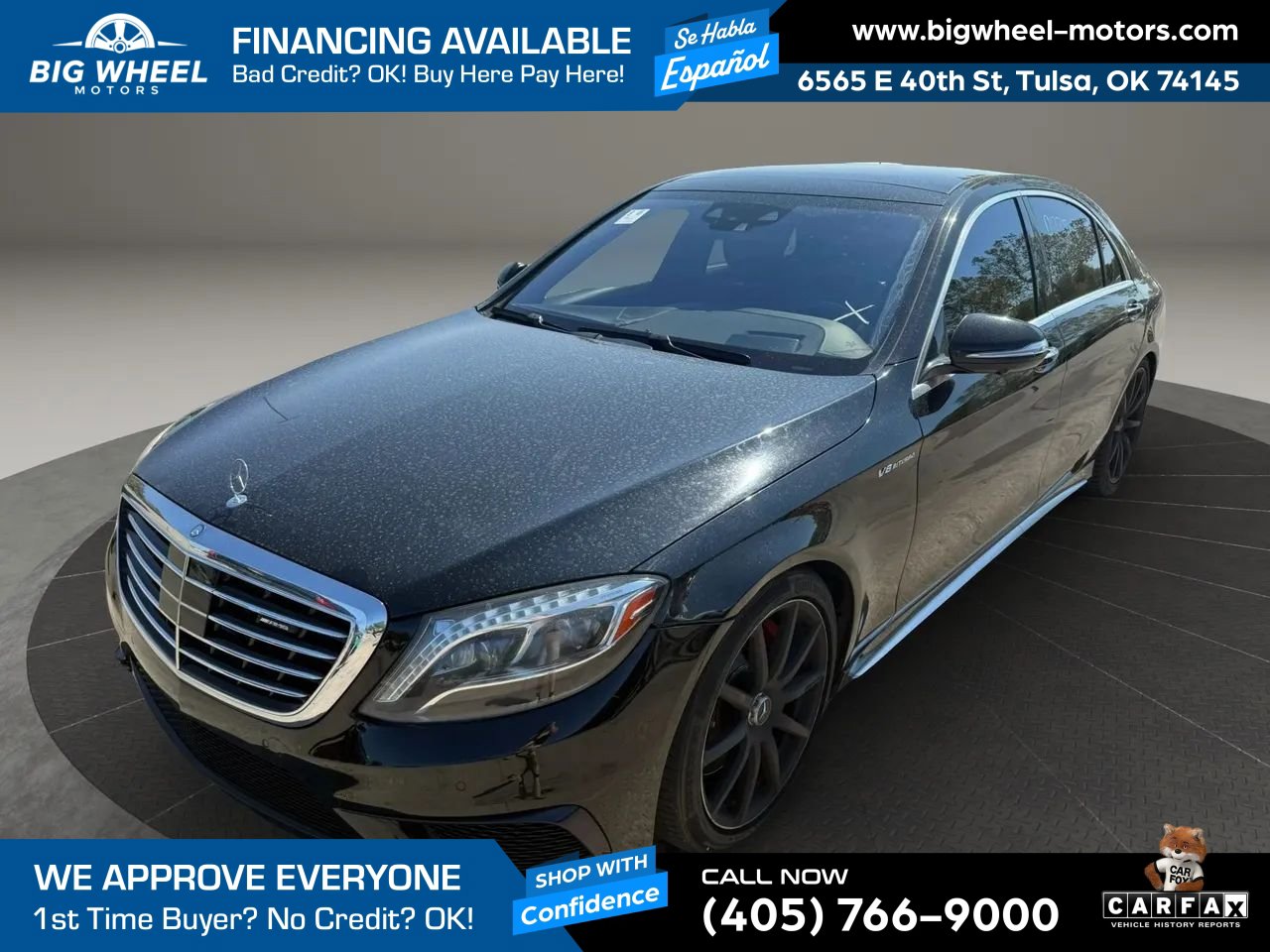 Used 2016 Mercedes-Benz S 63 AMG 4MATIC Sedan w/ Rear Seat Package