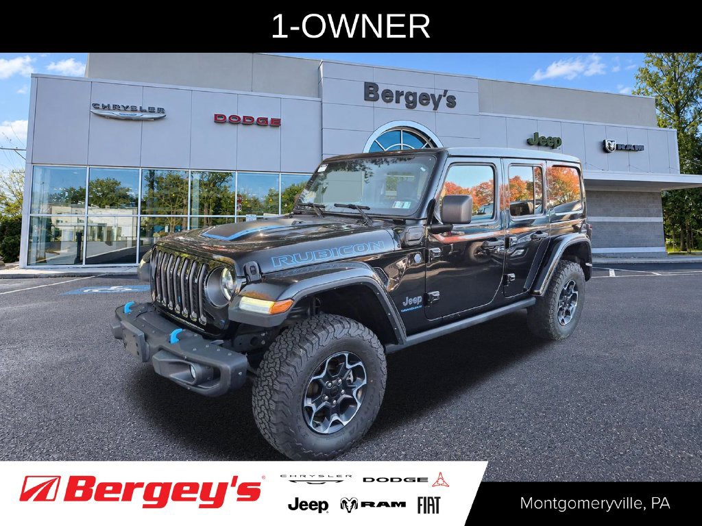 Used 2023 Jeep Wrangler Unlimited Rubicon 4xe w/ Steel Bumper Group