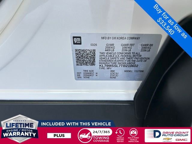 New 2026 Chevrolet TrailBlazer ACTIV w/ Convenience Package AWD/4WD image 23