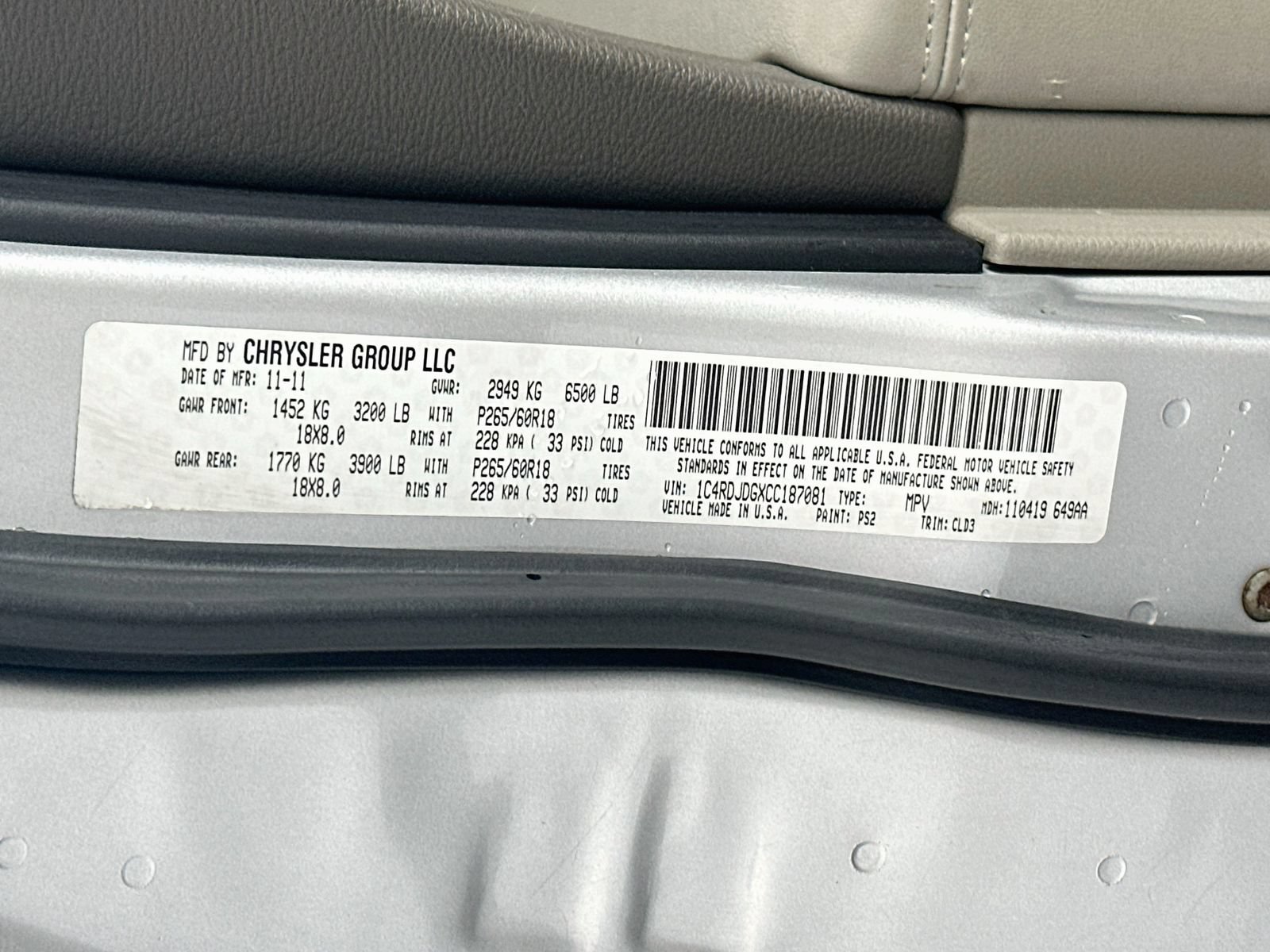Used 2012 Dodge Durango Crew w/ Leather Interior Group AWD/4WD image 30
