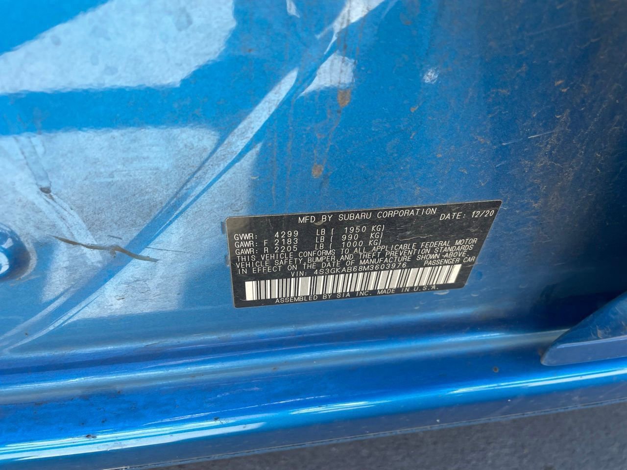 Used 2021 Subaru Impreza 2.0i image 14