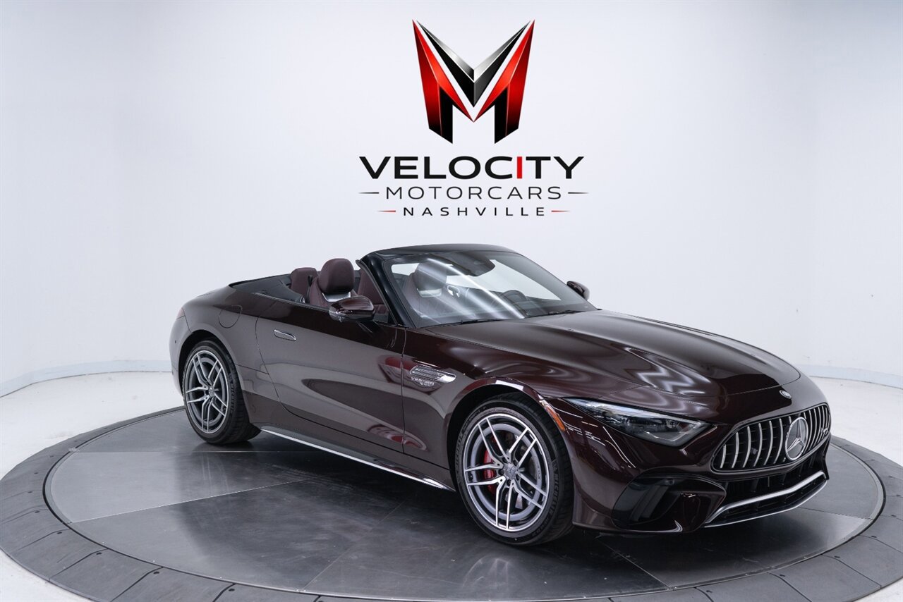 Used 2024 Mercedes-Benz SL 55 AMG 4MATIC w/ Manufactur Interior Package image 12