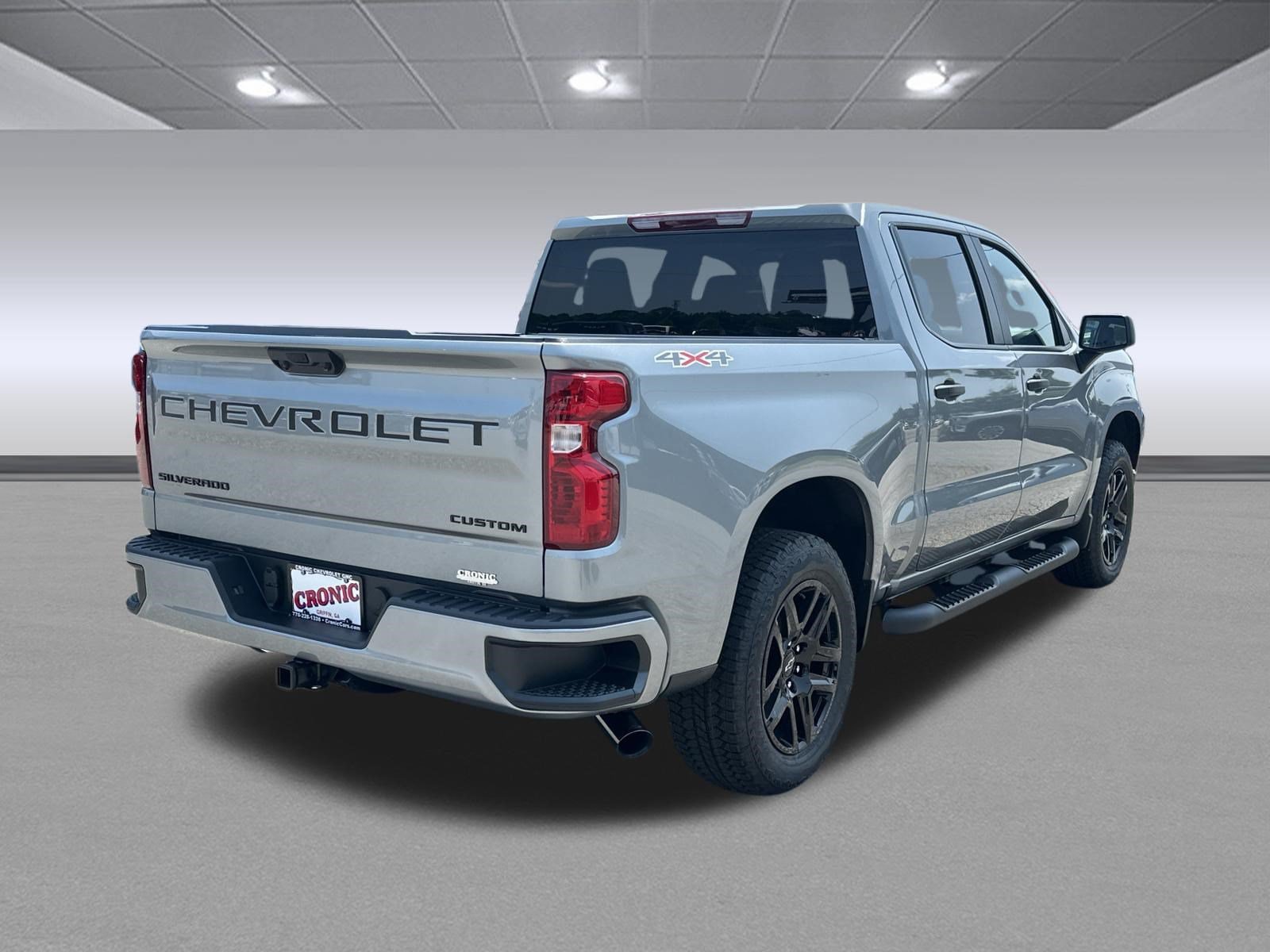 New 2026 Chevrolet Silverado 1500 Custom w/ Turbomax Blackout Package AWD/4WD image 3