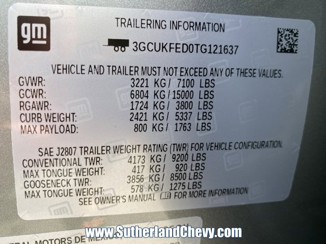 New 2026 Chevrolet Silverado 1500 LT Trail Boss w/ Convenience Package II image 56