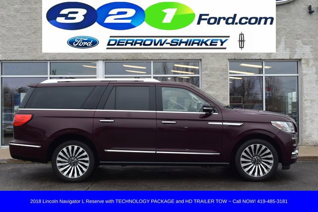 Used 2018 Lincoln Navigator L Reserve w/ Technology Package AWD/4WD image 3