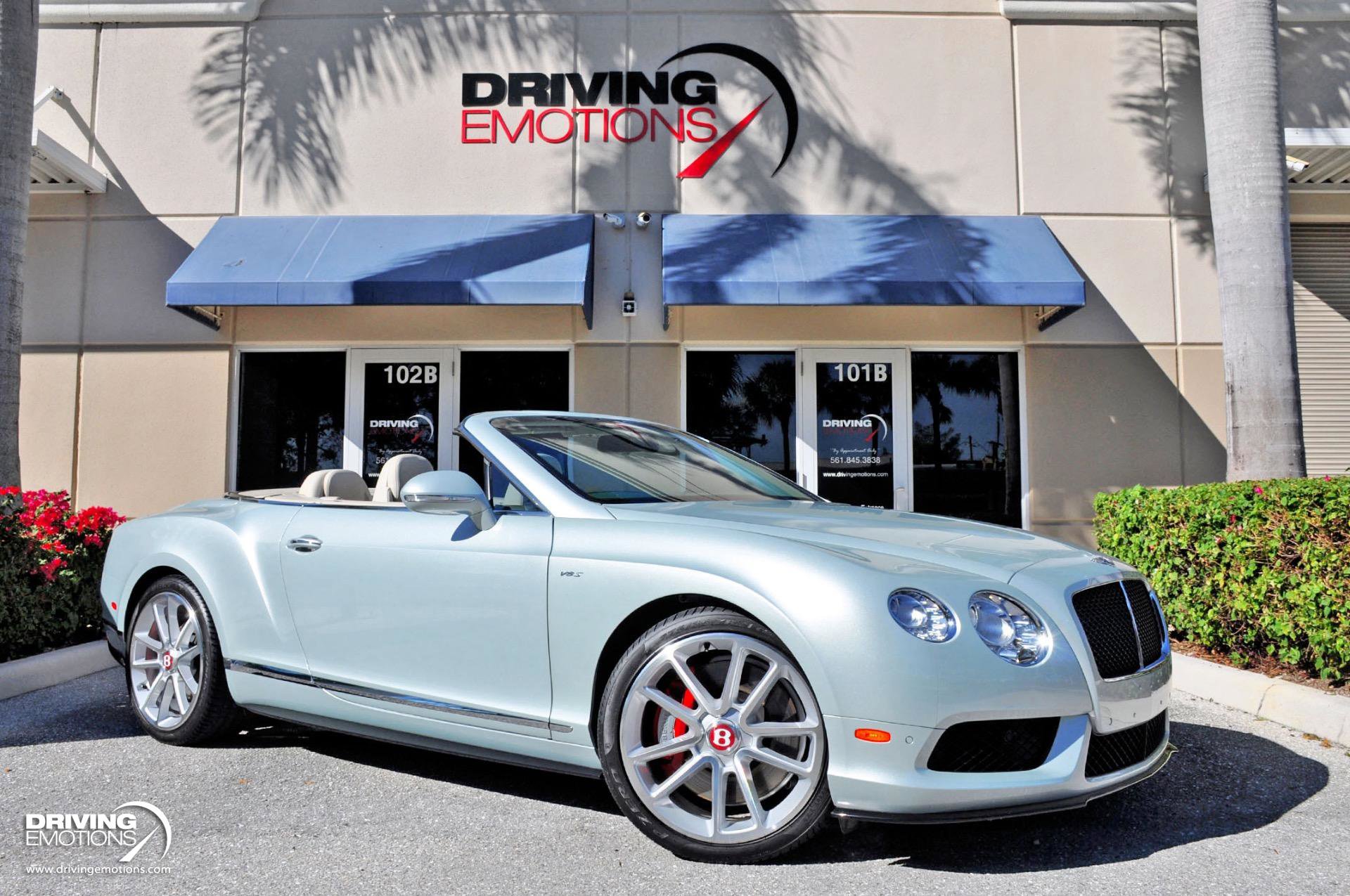 Used 2014 Bentley Continental GT V8 S
