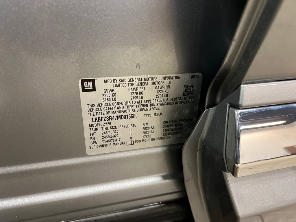 Certified 2021 Buick Envision Avenir w/ Technology Package II image 29