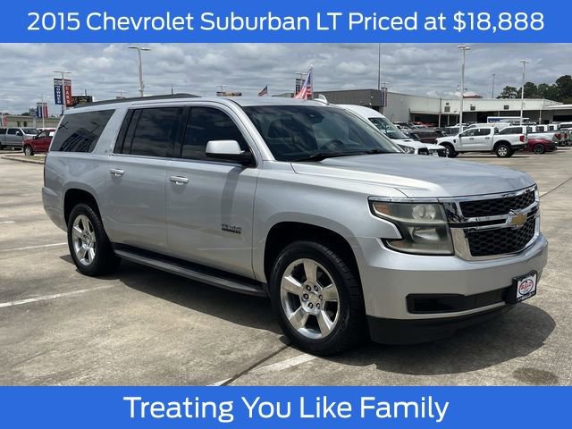 Used 2015 Chevrolet Suburban LT w/ Texas Edition RWD image 1