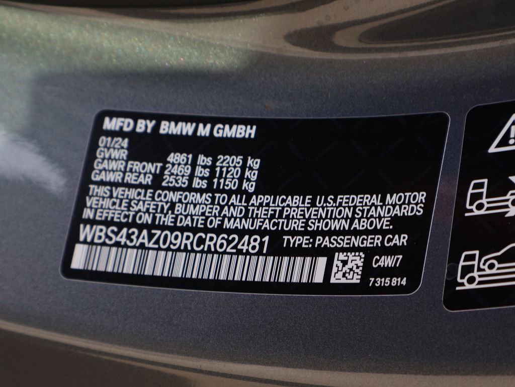 Used 2024 BMW M4 xDrive Competition w/ M Carbon Exterior Package image 41