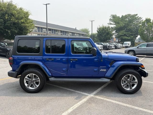 Used 2020 Jeep Wrangler Unlimited Sahara w/ Safety Group AWD/4WD image 9