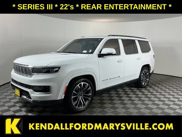 Used 2022 Jeep Grand Wagoneer Series III w/ Rear Seat Video Group 1