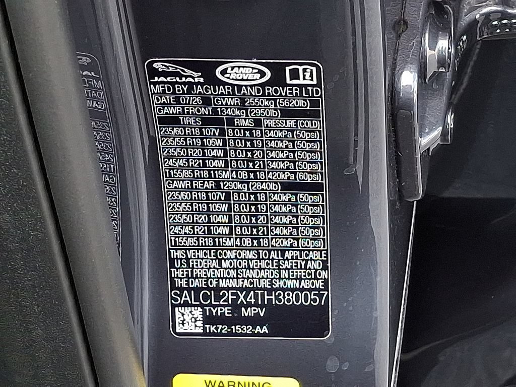 New 2026 Land Rover Discovery Sport Landmark AWD/4WD image 17